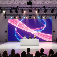 Video Wall LED P2.9 de Alquiler para Interiores, Conexión Fija, Alta Frecuencia de Actualización para Espectáculos y Eventos en Interiores