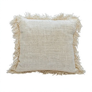 Luxury <b>Indian</b> Cotton Bohemian Cushion Cover High Quality Hand Woven Decorative <b>Throw</b> Pillow Vintage Pattern Direct Wholesale - Product Image 1