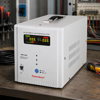 Régulateur de tension CA monophasé de type relais 5000VA, entrée large 80-260V, affichage numérique, stabilisateur industriel SVC pour centre de données
