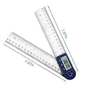 Thước Đo Góc Kỹ Thuật Số 0-200Mm Thước Đo Góc Kỹ Thuật Số Thước Đo Kỹ Thuật Số Thước Đo Góc Kỹ Thuật Số Bằng Thép Không Gỉ Điện Tử 2 Trong 1 - Product Image 2