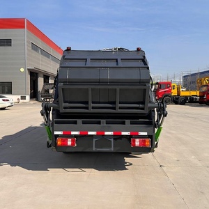 รถบรรทุกอัดขยะ Sinotruk HOWO 4X2 ขนาด 4-6 ลูกบาศก์เมตร ที่เชื่อถือได้ สำหรับการจัดการขยะมูลฝอยในเขตเทศบาลและการทำความสะอาดถนน - Product Image 4
