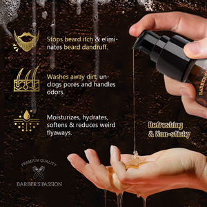 <span class=keywords><strong>Savon</strong></span> nettoyant biologique pour hommes avec marque personnalisée shampooing pour barbe prix de gros - Product Image 4