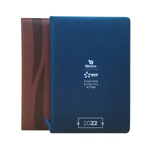 200 300 Seiten a4 a5 Ringbuch Hardcover Journal Kalender 2023 kein Minimum angepasstes Jotter Notebook für Unternehmen