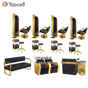 yoocell新款热卖黑色和金色批发价格男女士新款椅子洗椅子镜像包
