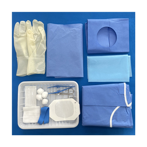 <span class=keywords><strong>Kit</strong></span> de procédure pour ligne <span class=keywords><strong>PICC</strong></span> médicale jetable avec accessoires complets et plateau d'insertion - Product Image 2