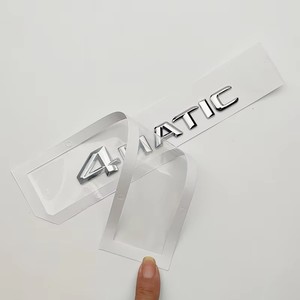 3D ABS cromato Logo nero 4MATIC emblema adesivo auto per <span class=keywords><strong>Mercedes</strong></span> <span class=keywords><strong>Benz</strong></span> - Product Image 5