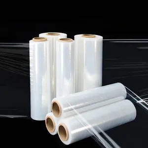 Factory Wholesale Chuzhong Brand <b>Shrink</b> Wrap Stretch Film <b>Plastic</b> Roll Soft LLDPE Material 12-25mic Thickness 300m Length - Product Image 5
