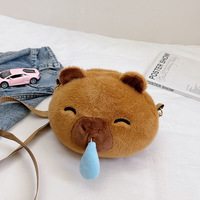 Sac en peluche personnalisé en forme de dauphin, modèle croisé, avec rembourrage en coton PP, 22 cm, unisexe, pour enfants, sac à collation et cadeau pour fête