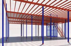 Présentoir de supermarché autoportant JCL robuste en métal avec protection anticorrosion et étagères personnalisables - Product Image 5