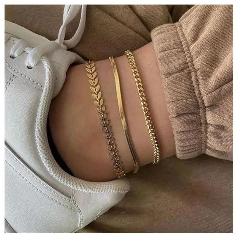 Hot Sale Fashion Anklets Adjustable Jewelry Bulk Anklet For Women