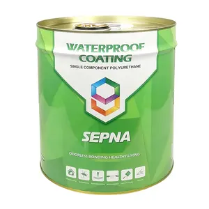 गर्म बिक्री रबर आधारित तरल ठोस छत waterproofing के लिए waterproofing एक घटक polyurethane सामग्री कोटिंग पेंट