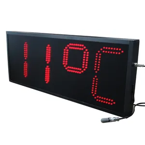 CHEETIE CP009高精度发光二极管数字显示带遥控器的自动温度感应数字温度标志