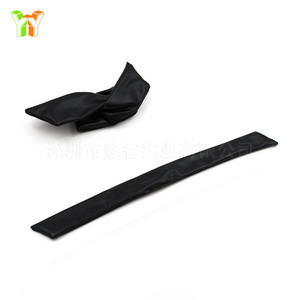 Élastique à cheveux élégant en cuir, chouchou, élastique à cheveux simple avec nœud, accessoire facile à utiliser pour faire un chignon - Product Image 3