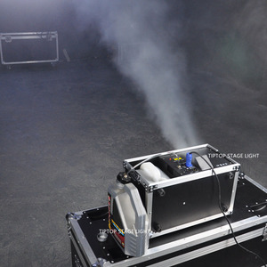 Machine à brouillard professionnelle 2000W à base d'eau, DMX512/contrôle sans fil, avec flight case, effet faisceau lumineux de scène, réservoir 3.5L - Product Image 3