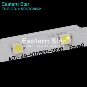 ES-ELED-115/LM41-00630A/3030/6V (2pcs) <span class=keywords><strong>LED</strong></span>バー49-NU7300-2X38 <span class=keywords><strong>LED</strong></span>バックライトキットUE49NU76704 <span class=keywords><strong>LED</strong></span>テレビ修理ツール49NUに使用 - Product Image 4