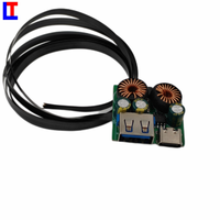 Carte de contrôle PCBA pour chargeur de voiture 18W, conception PCBA de carte de circuit imprimé pour chargeur sans fil personnalisé par rétro-ingénierie