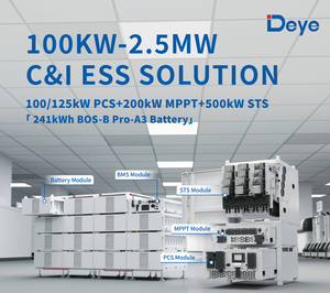Soluciones de Almacenamiento de Energía Deye ESS BOS-B Pro-A3 C&I, BOS-B-Pack16-A3 para Soluciones ESS C&I de 125kW-2.5MW - Product Image 1