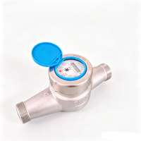 Durable DN15 Stainless Home Use Water Meter with High Accuracy Measurement ISO4064
