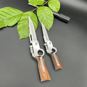 Cuchillo Plegable A.K-47 de Alta Dureza para Acampar al Aire Libre, Pesca, Cuchillos Tácticos EDC de Bolsillo Portátiles, Personalizables OEM - Product Image 3