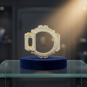 Lunette de montre personnalisée sertie de diamants pour montres de luxe, fabricant OEM ODM - Product Image 4
