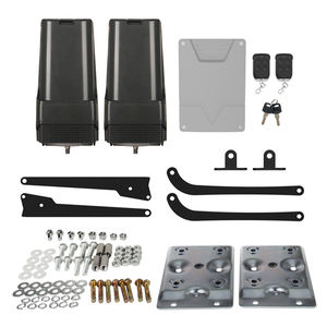 PKM-B05 DC 12V 300KGS par feuille <span class=keywords><strong>bras</strong></span> <span class=keywords><strong>articulé</strong></span> balançoire automatique <span class=keywords><strong>bras</strong></span> double <span class=keywords><strong>bras</strong></span> 433mhz ouvre-porte moteur de porte battante pour portes doubles - Product Image 5