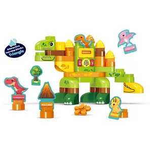 Offre Spéciale enfants apprentissage jouet grande particule dinosaure bloc de construction jouet pour enfant