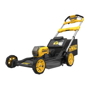 Tondeuse à gazon électrique DeWalt 20 pouces sans fil, à batterie, autopropulsée avec sac - Product Image 1