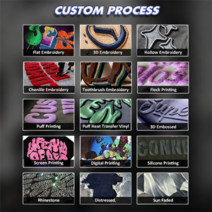 Camiseta de Hombre <span class=keywords><strong>FEAR</strong></span> 100% Algodón, Corte Regular, Casual, Tejido con Patrón, Estilo Urbano de Lujo - Product Image 6