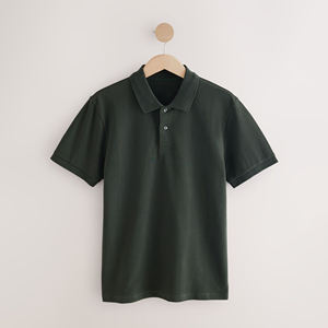 Camisas de Manga Corta para Hombre, Antiarrugas, de Color Sólido, Servicio ODM, 100% Algodón, Casuales y Elegantes para Oficina y Eventos - Product Image 5