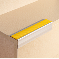 Solution de nez de marche en aluminium et PVC moderne de qualité fiable avec construction durable et sécurité pour la rénovation des escaliers