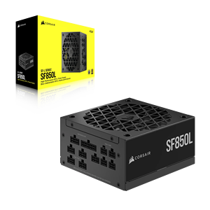 SF850L 24Pin Totalmente Modular Bajo ruido <span class=keywords><strong>SFX</strong></span> Blanco/Negro Fuente de alimentación de escritorio Cable lateral Posición 80 + PSU dorada para juegos de PC - Product Image 1