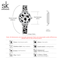 Reloj de Lujo para Mujer con Estampado de Leopardo, Correa de Malla de Acero Inoxidable, Esfera Pequeña, Reloj de Pulsera de Cuarzo para Uso Diario
