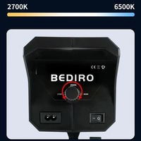 Flash de studio 100W avec kit de boîte à lumière parabolique profonde pour la photographie de portrait de mariage
