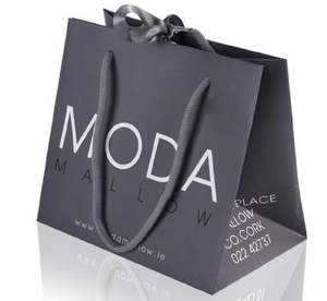Bolsa <span class=keywords><strong>de</strong></span> <span class=keywords><strong>Papel</strong></span> <span class=keywords><strong>de</strong></span> Lujo con Logotipo Personalizado, Bolsa <span class=keywords><strong>de</strong></span> Compras para Boutique <span class=keywords><strong>de</strong></span> Ropa, Bolsa <span class=keywords><strong>de</strong></span> Regalo - Product Image 1