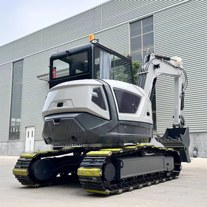 Gratis Verzending 6.5 Ton Euro 5 All-Terrain Graafmachine Rupper Hydraul Middelgrote Graafmachine Landschapsarchitectuur Rubberen Rupsband Grote Graafmachine - Product Image 2