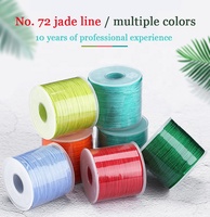 Vente en gros 0.8mm 80 couleurs cordon de bijoux porte-bonheur tressé rouge bracelet à main et sac/accessoires de chaussures corde pour vêtements chaussures