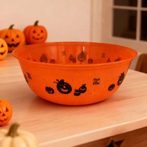 Tazones de Plástico Desechables para Dulces de Halloween, Decoraciones para Eventos, Fiestas y Truco o Trato - Product Image 1