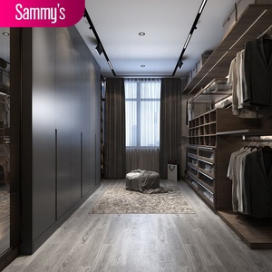 Armoire de luxe Sammy's Factory <span class=keywords><strong>Supplier</strong></span>, structure en acier, porte en bois, design de chambre à coucher, armoire à vêtements, dressing - Product Image 2
