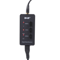 Adaptateur DAB de voiture universel rythmique USB Plug And Play Aucune modification radio d'origine avec antenne DAB Recherche de canal facile