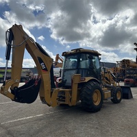 Chargeur sur pneus CAT 420f2 d'occasion, chargeuse-pelleteuse caterpillar jcb 3cx 4cx 2cx 580m 580l 420e modèle à Shanghai