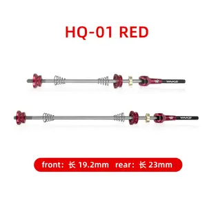 Aluminum Alloy Bicycle Mountain Bike Hub Quick Release A Pair Of Hub Quick Release Clamp Bolt Rods WAKE Hub Quick Release Rod