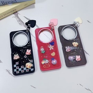 Baili nhà máy bán buôn điện thoại di động Trường hợp đối với Infinix Lưu ý 40 Pro/smart4 <span class=keywords><strong>5</strong></span> 6 7 dễ thương phim hoạ<span class=keywords><strong>t</strong></span> hình DIY Nhựa Drop keo <span class=keywords><strong>t</strong></span>ình yêu cô gái điện thoại Bìa - Product Image 2