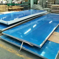 Tôles en acier doux 5052-h32, tôles en aluminium 18 mm, 2,0 mm, 6061 0,5 mm, tôles en aluminium de grade 1100, 5454 h32 pour la construction navale