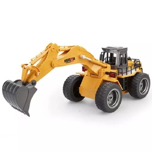 2022 Huina 1530 1:18 2.4G 6CH Máy Xúc Điều Khiển Từ Xa Xe Tải Kỹ Thuật Điều Khiển Từ Xa Máy Xúc Lật Máy Kéo Máy Đào Đồ Chơi Cho Trẻ Em - Product Image 3