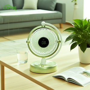 Système solaire modèle planète ventilateur de refroidissement rechargeable USB décor de bureau de science-fiction unique pour enfants et voiture ventilateur de bureau sur le thème de l'espace - Product Image 4
