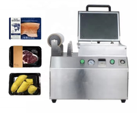 Facile à utiliser 240VCT pour 1 usine Body-fit Saucisse Boeuf Peau Alimentaire Sous Vide Scellant Machine D'emballage Sous Vide Plateau Machine D'emballage