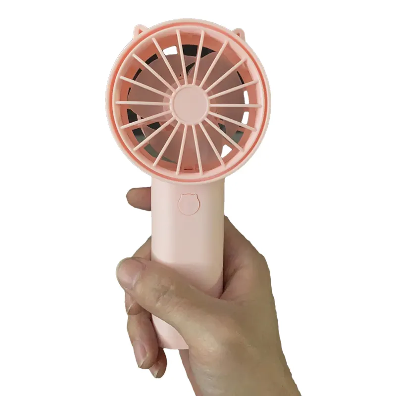 Mini portable fan handheld usb rechargeable oem custom desktop air cooler outdoor travel hand usb cooler electric fan