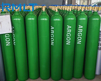 Gas Argón de Alta Pureza 99.999% en Oferta, 150 bar 200 bar, en Cilindros de 40L