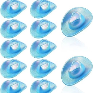 Mini chapeau bleu, accessoires pour poupées, fournitures pour animaux <span class=keywords><strong>de</strong></span> compagnie, bouchon <span class=keywords><strong>de</strong></span> bouteille <span class=keywords><strong>de</strong></span> vin pour la décoration quotidienne ou les fêtes d'anniversaire des garçons - Product Image 2