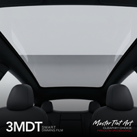 Película de Tinte Eléctrico para Vidrios de Auto Astrace 3MDT Smart para Tesla Model 3/Y PW85, Techo Solar, Auto-Reparable, Personalizada, Venta al Por Mayor